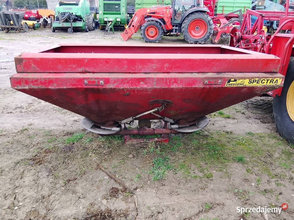 Rozsiewacz do nawozu PZ spectra 1250 rauch Rozsiewacze nawozów Skaryszew