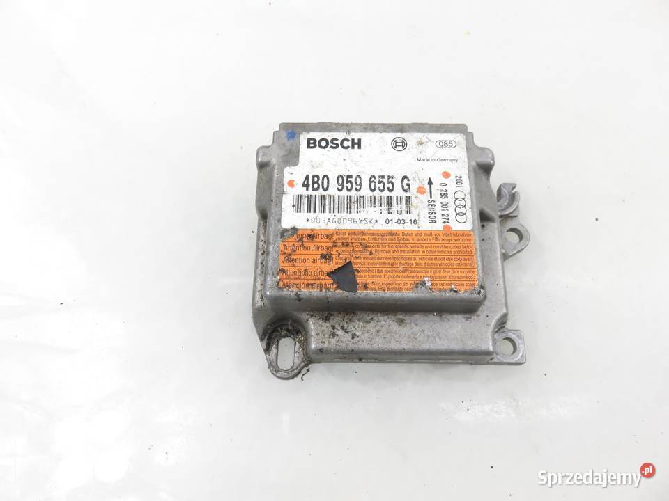 MODUŁ AIRBAG AUDI A4 B6 Sedan 8E2 4B0959655G osobowe