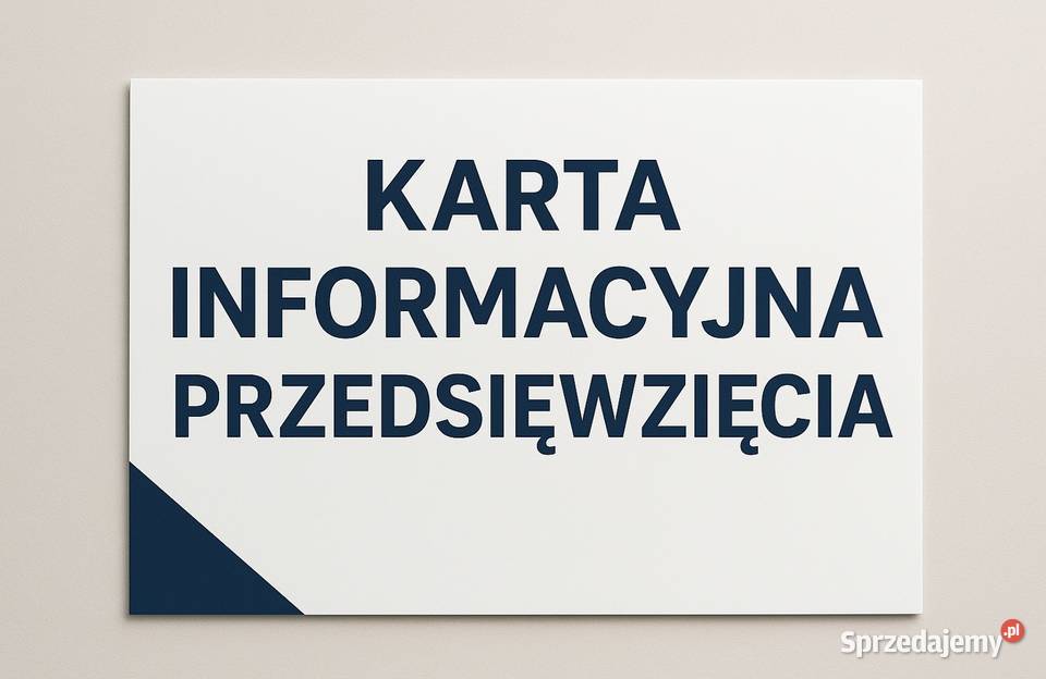 Pomoc w napisaniu karty informacyjnej dolnośląskie Wrocław