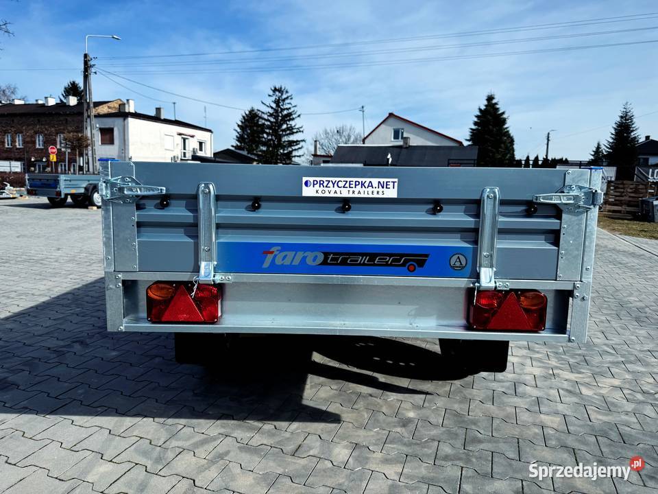 Przyczepka lekka FARO TRAILERS MAGICUS 2w1 pełny VAT Kowal