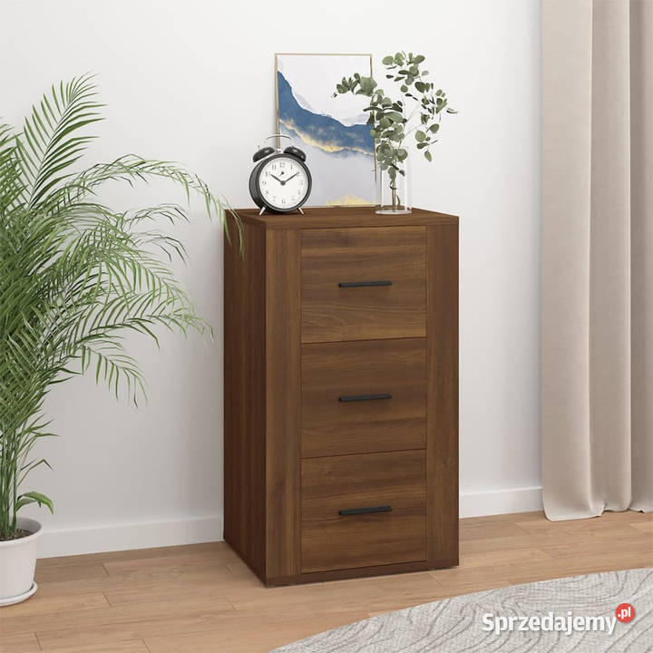 Szafka brązowy dąb 40x33x70 materiał