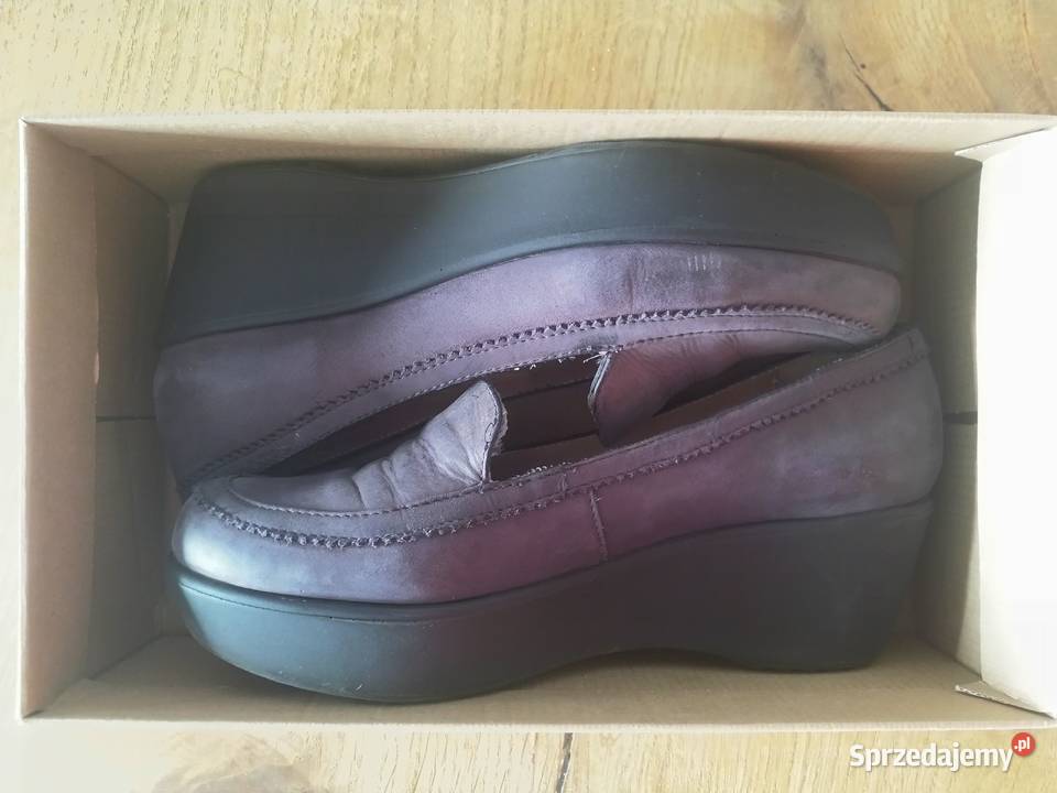 Buty damskie Unisa Fedra nubuk 39C granatowe Gdańsk
