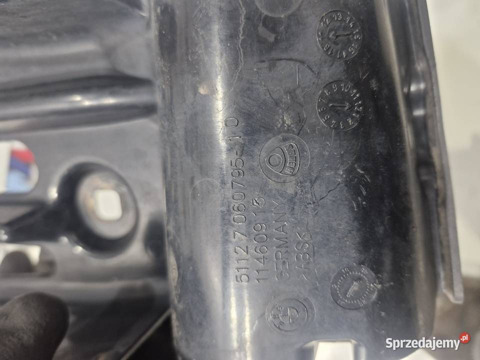 7060795 BMW E61 ŚLIZG MOCOWANIE ZDERZAKA LEWY Części samochodowe dolnośląskie