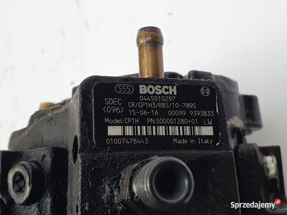 POMPA WTRYSKOWA Maxus V80 25 D paliwa 0445010297 lubelskie Chełm