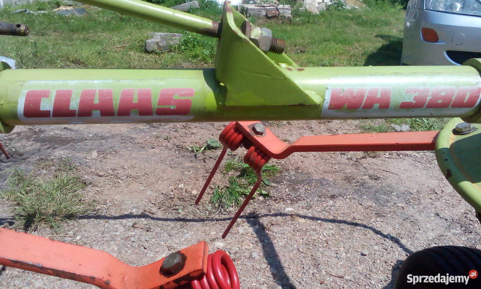 Przetrząsarka przewracarka Claas WA 380 dolnośląskie Lwówek Śląski