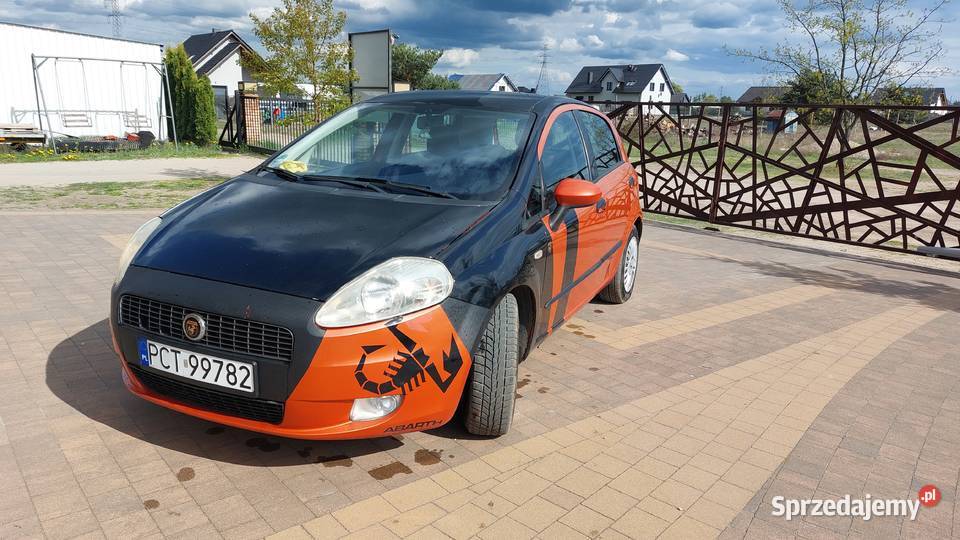 Fiat Grande Punto 2006 r benzyna Krzyż Wielkopolski