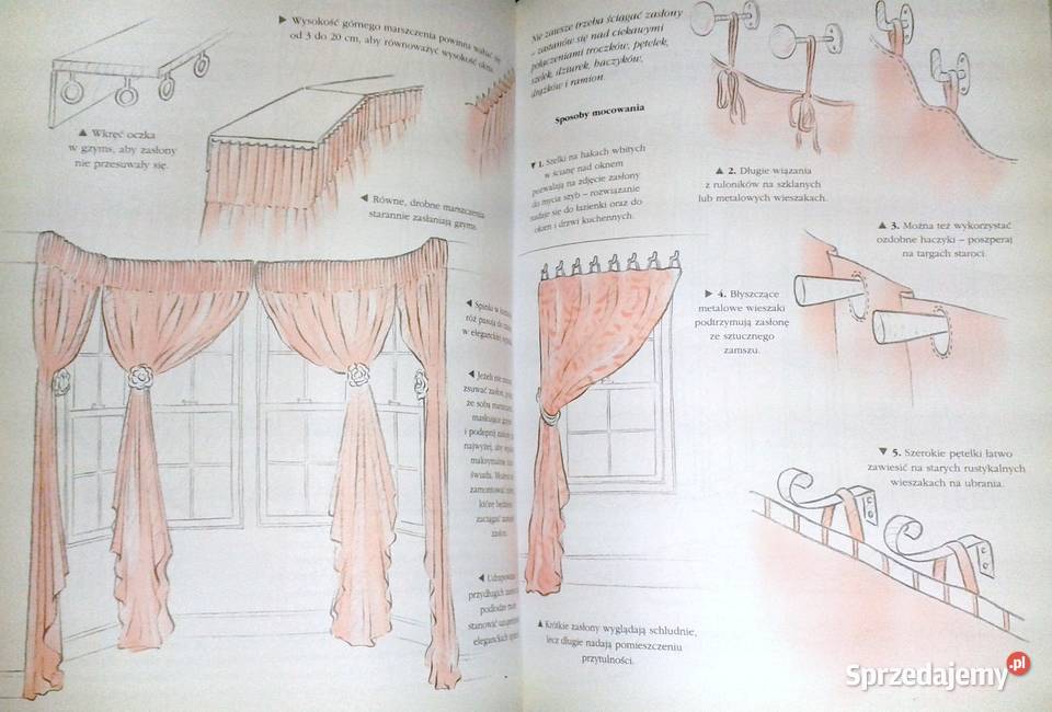 Zasłony 200 pomysłów na każde okno Heather Luke Chełm