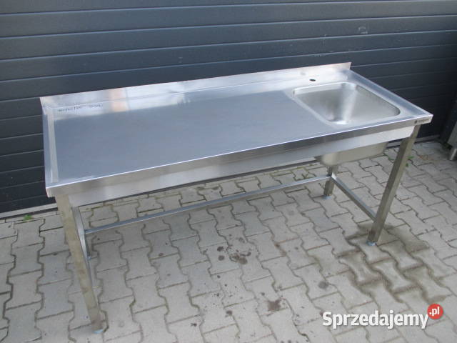 Zlew Gastronomiczny 1 Komorowy Z Blatem 1606085 Gastronomia