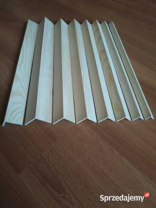 Listwa wykończeniowa drewniana kątownik narożnik Narew