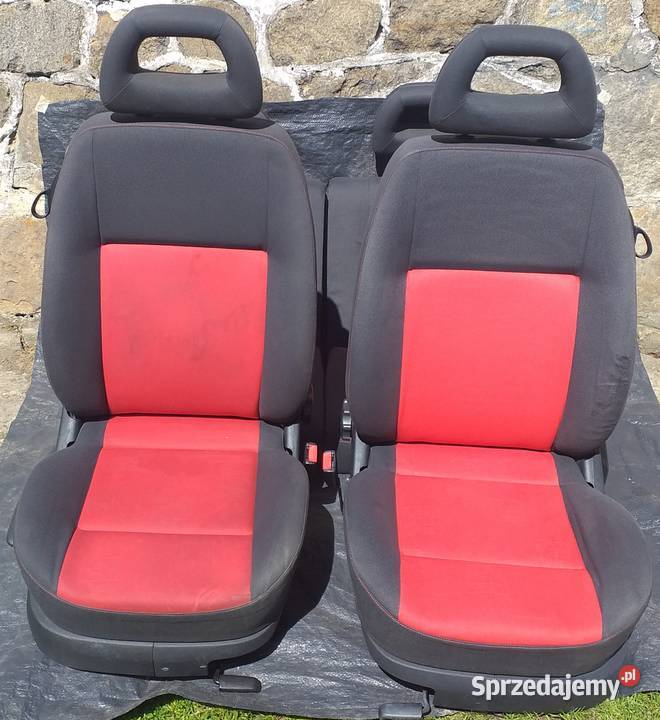 Fotele kanapa komplet vw lupo arosa polo 3d Nysa