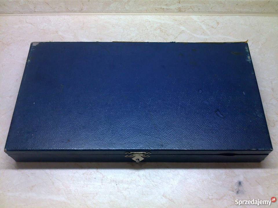 OKAZJA Pudełko na zestaw Sztućców Kaseta Stołowa śląskie Zabrze sprzedam
