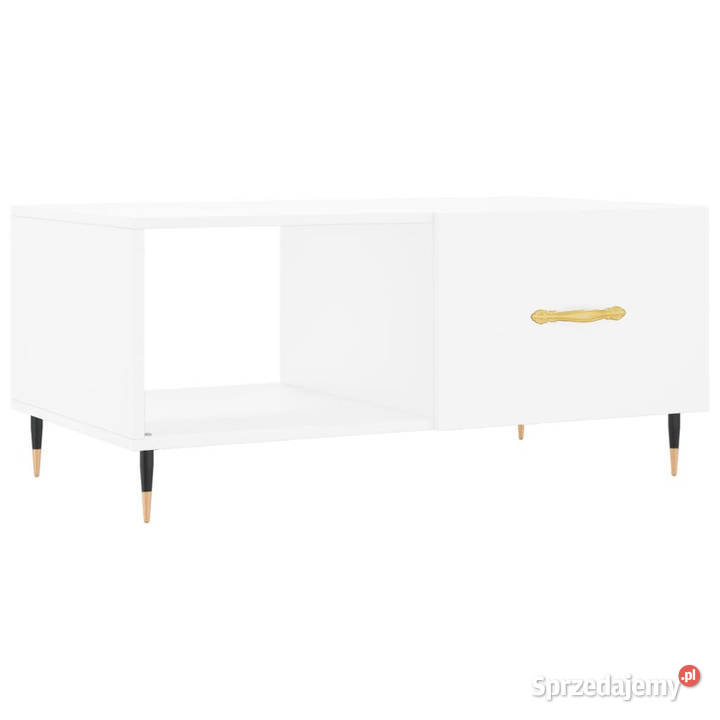 Stolik kawowy biały 90x50x40 materiał mazowieckie Warszawa