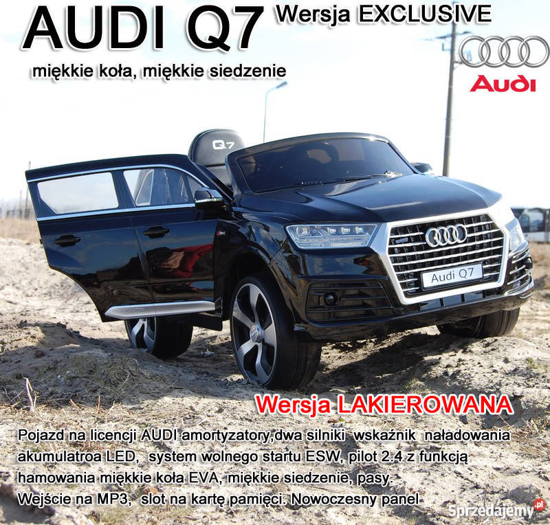 ORYGINALNE AUDI Q7 W NAJLEPSZEJ WERSJI LAKIER