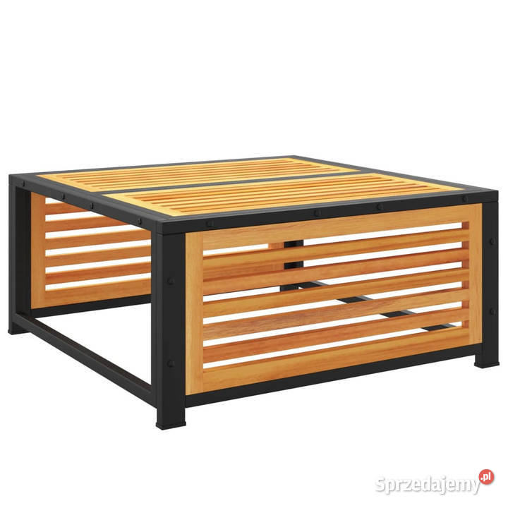Stolik ogrodowy 68x68x30 lite drewno akacjowe Warszawa sprzedam