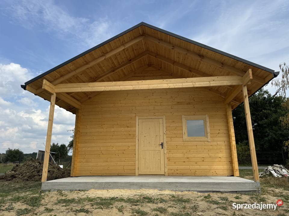DREWNIANY DOMEK LETNISKOWY PEONIA Z ANTRESOLĄ Rzeszów sprzedam