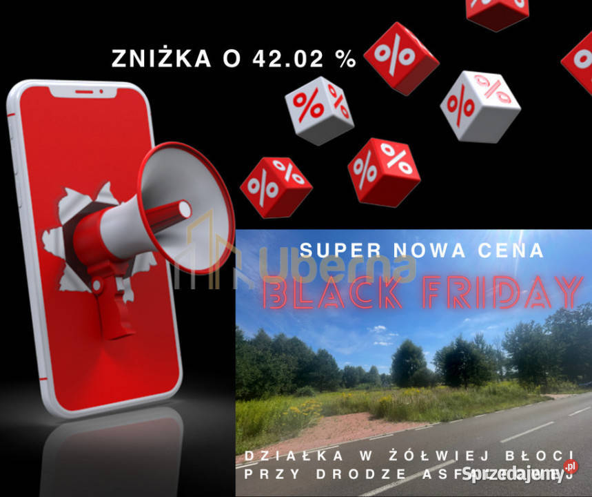 Działka pod Goleniowem Żółwia Błoć 42 mniej