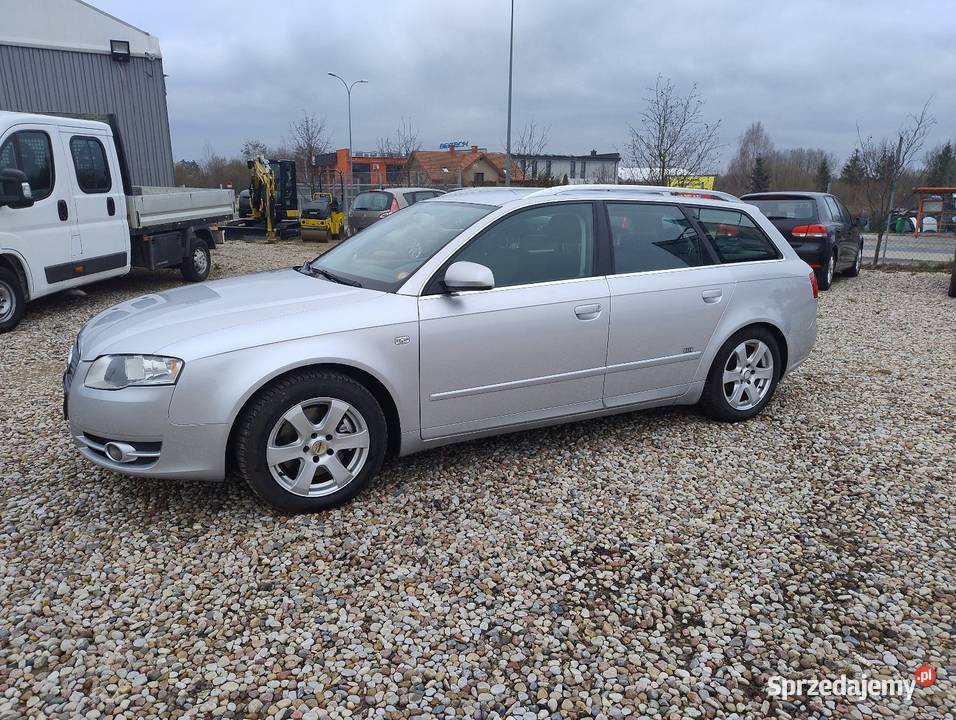 Audi A4 18 Turbo kubełkowe fotele 163KM Białystok