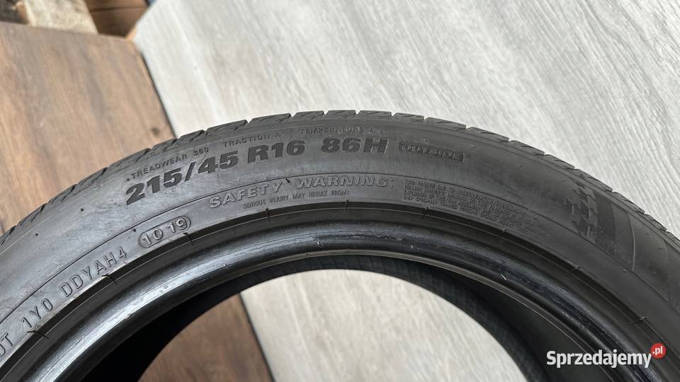 4x OPONY LATO KUMHO ECSTA HS51 21545R16 86H 2019 Gorzów Wielkopolski