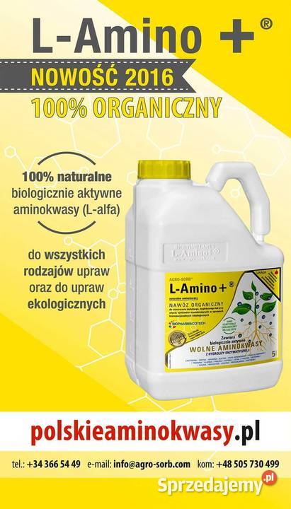 LAmino ekologiczny 5l Ostrów Lubelski sprzedam