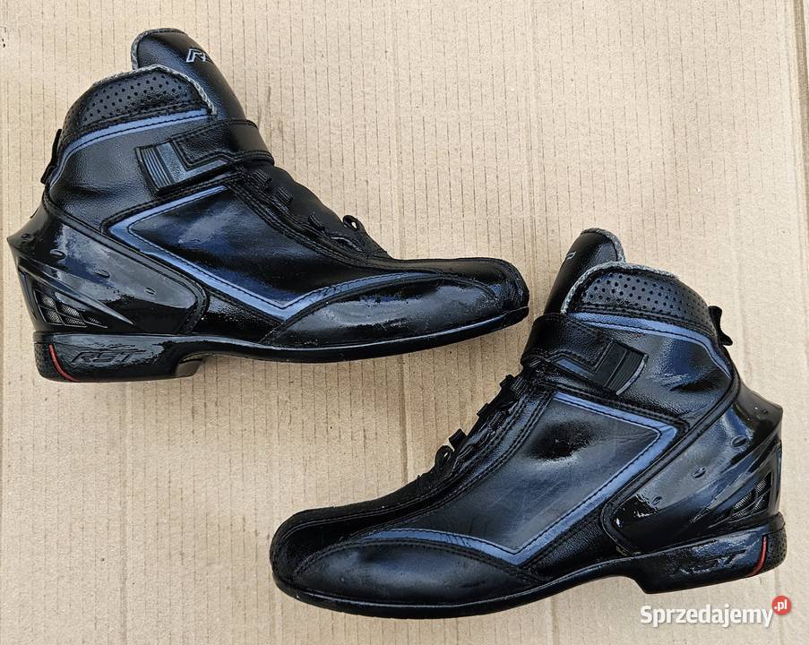 Rst buty 42 motocyklowe czarne ochraniacze motor Poznań