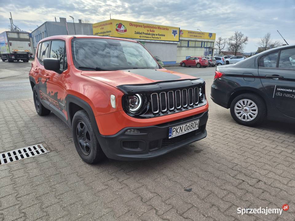 Jeep Renegade SPORT 24 benzyna 2016r wielkopolskie Ślesin