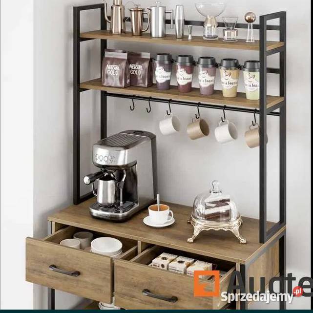 Regał kuchenny regał stojący z 5 półkami i 2 Żary sprzedam