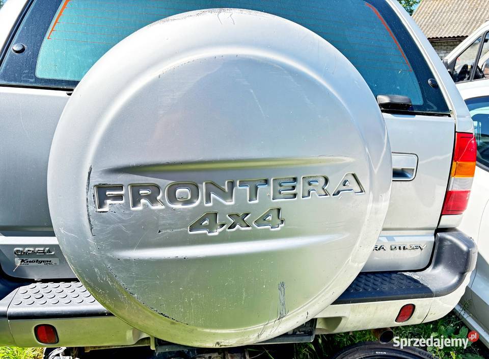 OPEL FRONTERA B 2003 OBUDOWA KOŁA ZAPASOWEGO Klapy bagażnika Radom sprzedam