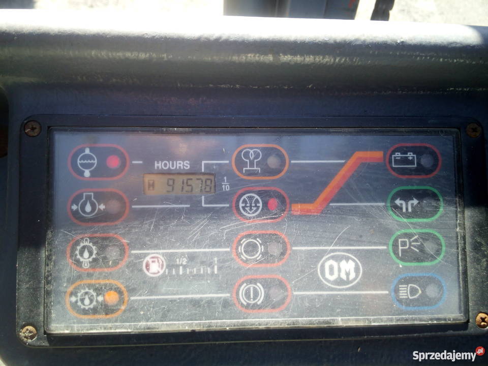 Sprzedam wózek widłowy Fiat OM G18 LPG duplex 4m Wróblew sprzedam