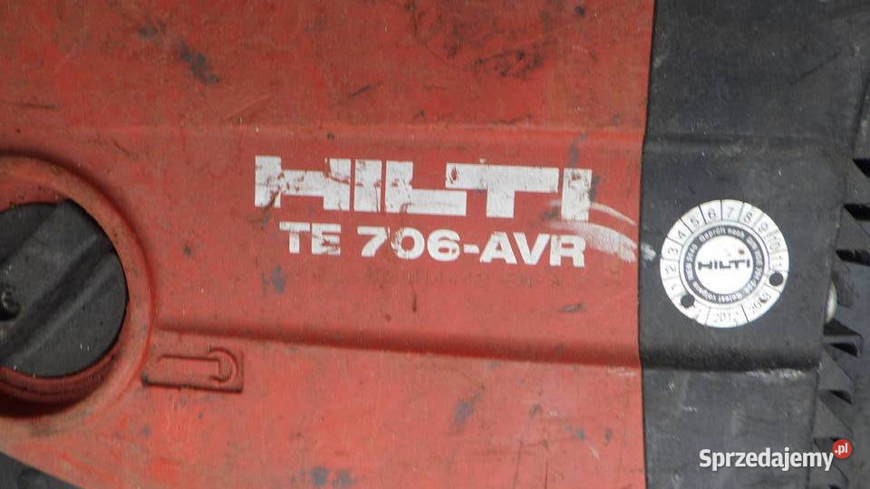 Młot Kujący Wyburzeniowy HILTI TE 706AVR Młot Rzeszów