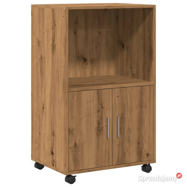 Szafka na kółkach dąb artisian 55x40x91 WM853190 mazowieckie Warszawa