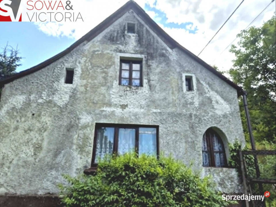 Urokliwa zabudowana działce pod lasem Głuszyca Górna sprzedam