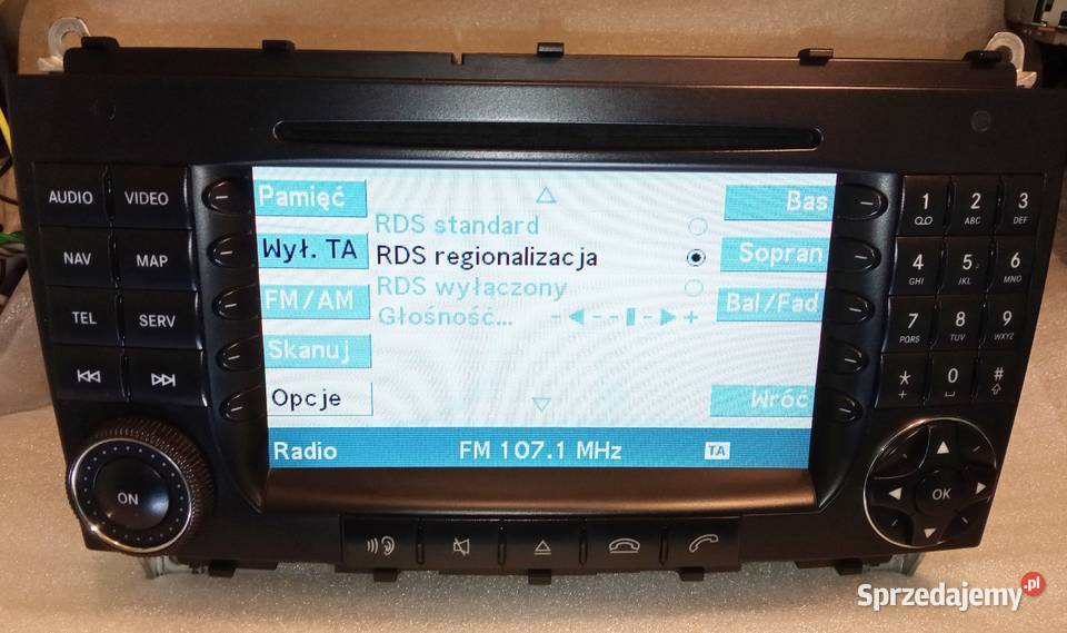 MERCEDES W209 CLK RADIO NAWIGACJA COMAND NTG 2 Konin