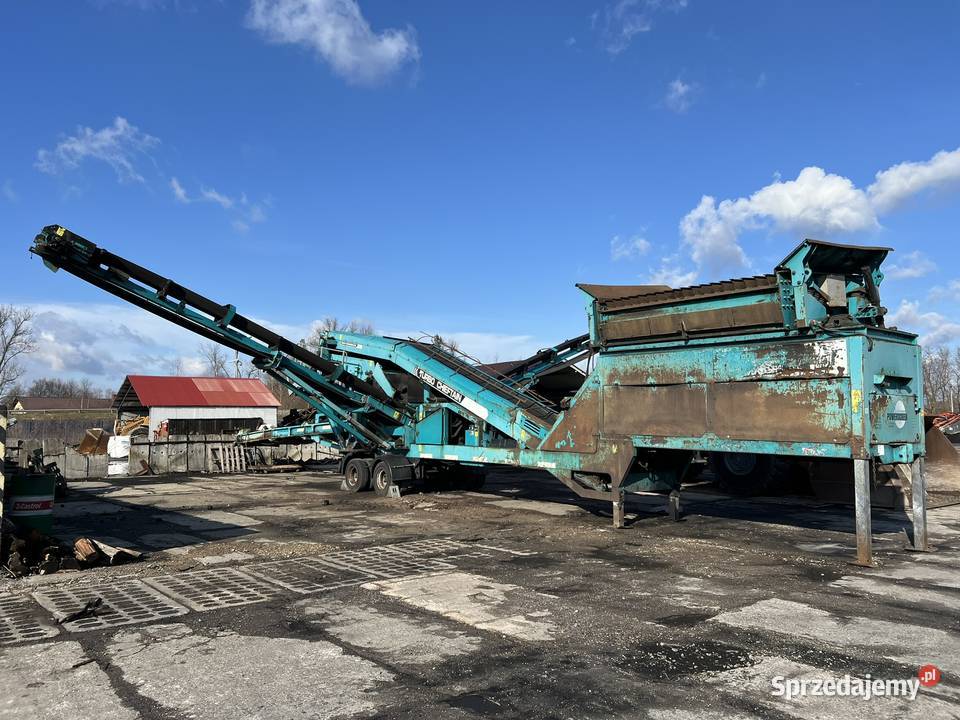 Przesiewacz kołowy Powerscreen Chieftain 1400 Rok produkcji 2010 Zator