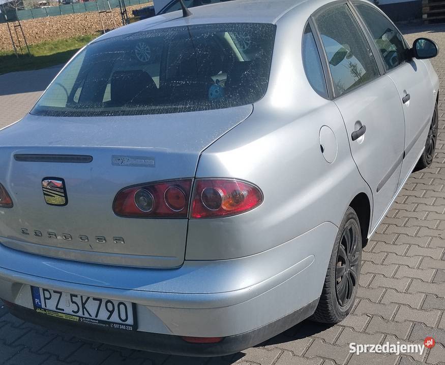 Seat Cordoba Sedan 16 MPI 105 w w 2024 poduszka powietrzna Poznań