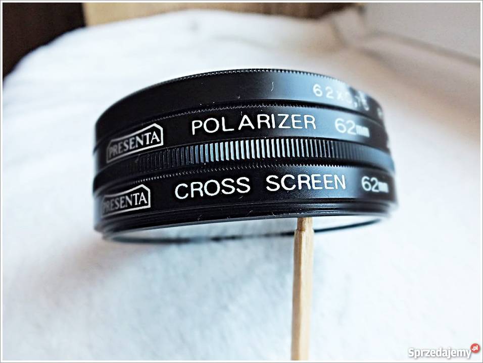 KOMPLET fotograficzny Filtr Polaryzacyjny Żary