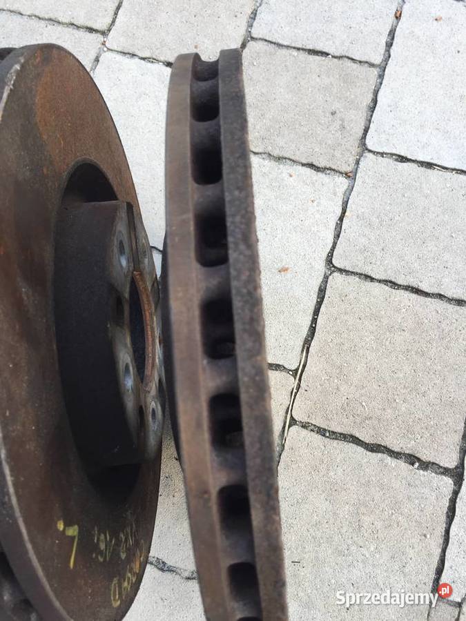 TARCZA HAMULCOWA OPEL CORSA D 16 TURBO 308mm łódzkie Stanisławice