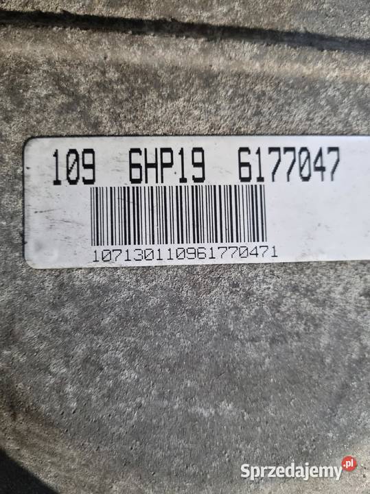 SKRZYNIA BIEGÓW BMW E60 E61 E90 E91 25 N52 6HP19 Chełm