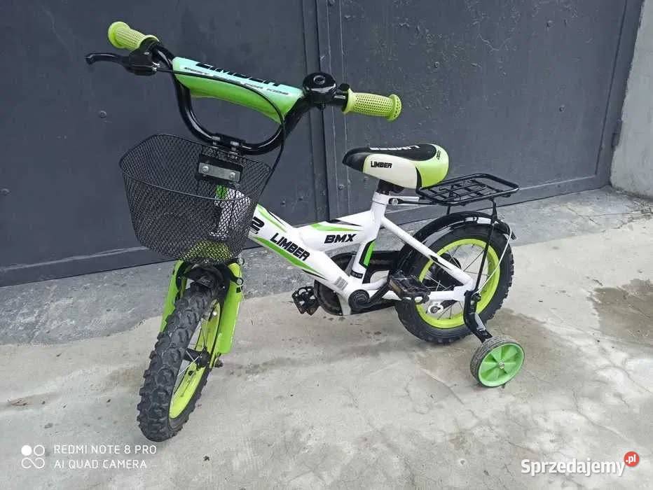 Rowerek Dzieciecy Limber BMX 12 Kółka Boczne małopolskie Wieliczka