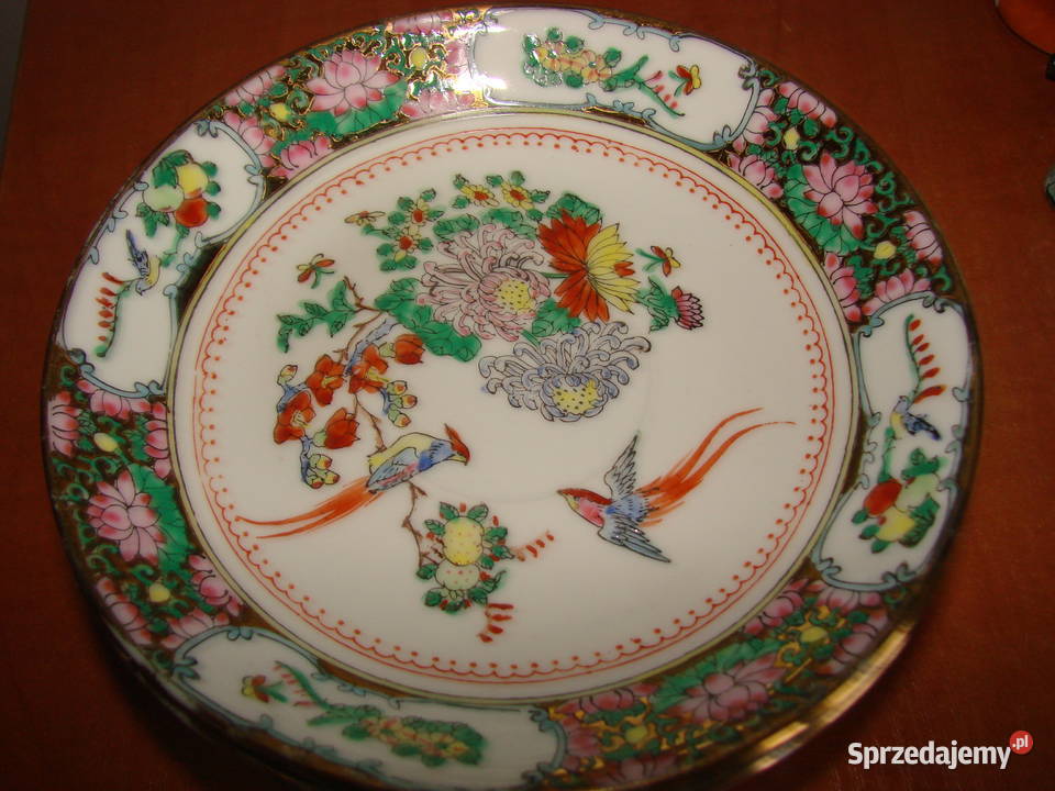 chiński porcelanowy talerzykspodek Porcelana i szkło sprzedam