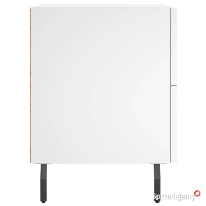 Szafki nocne 2 białe 40x35x475 WM827341 Warszawa