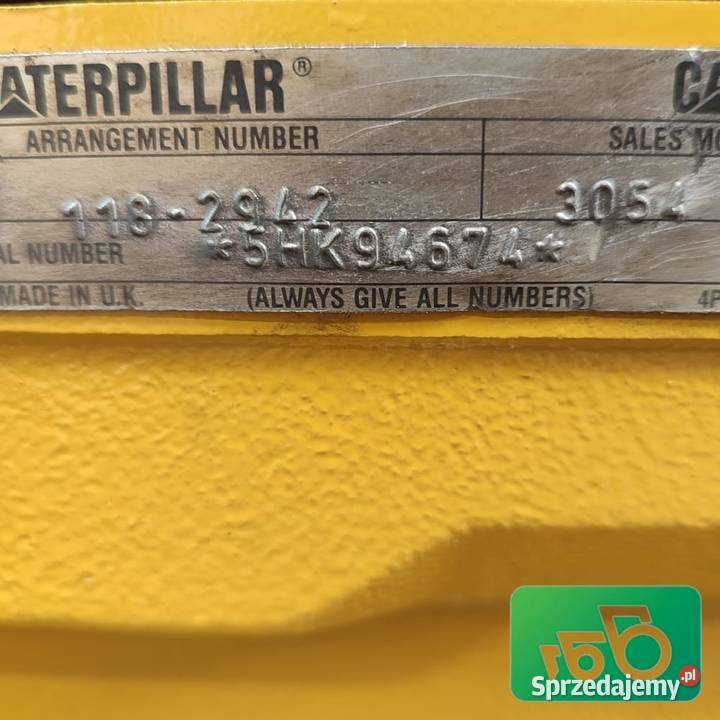 Silnik CAT 3054 Caterpillar 428B Wilkowo