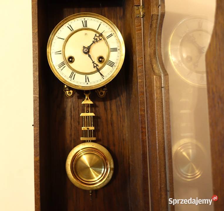 Junghans ładny stylowy zegar wiszący 338 mazowieckie Płock