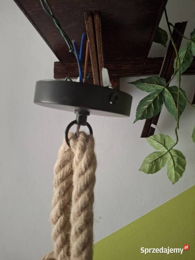 Lampa loftowa sznur łódzkie