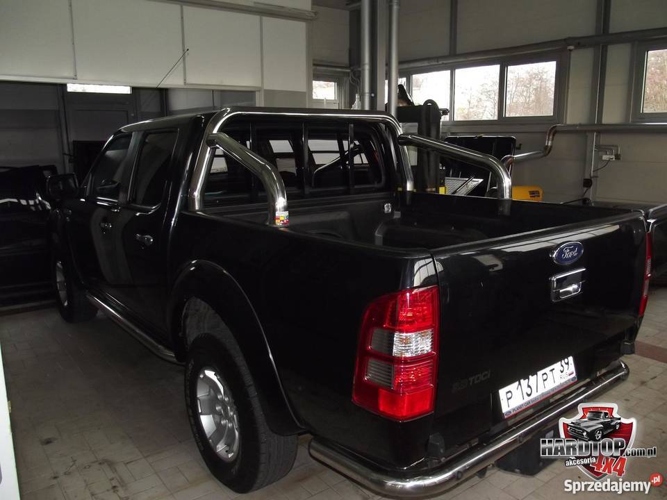 Rury orurowanie skrzyni ładunkowej Ford Ranger terenowe warmińsko-mazurskie Pasłęk
