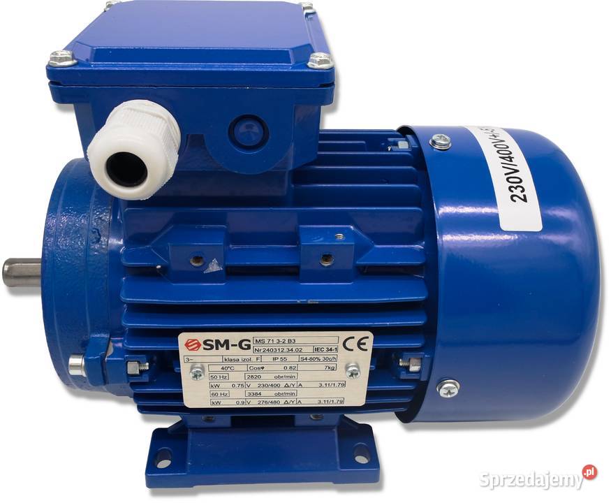 SILNIK Elektryczny 075kW 230400V 2820 OBR Solec Kujawski