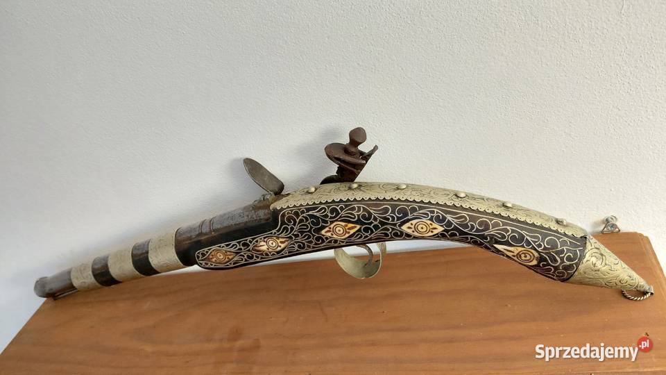 Piostolet Skałkowy Połnocna afryka małopolskie Krzykawa