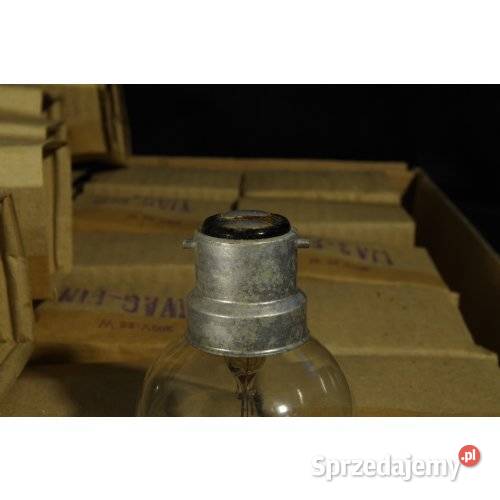 Żarówka trakcyjna WAGFEN 280 V 25 W B22 NOS PRL śląskie