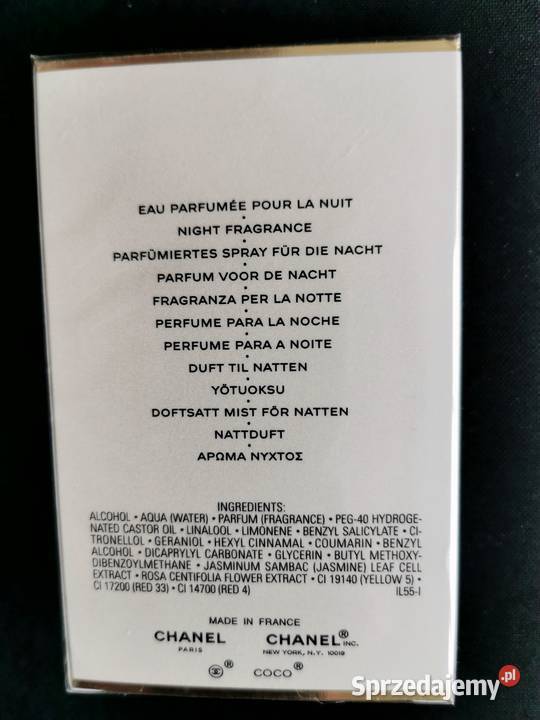 Coco CHANEL Mademoiselle 100mlOryginał 100 NOWA Łódź sprzedam