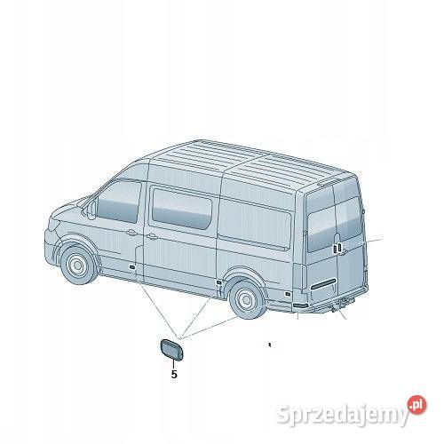 Lampa obrysowa boczna Volkswagen Crafter II 2017 lampki obrysowe Nowy Kurzeszyn sprzedam