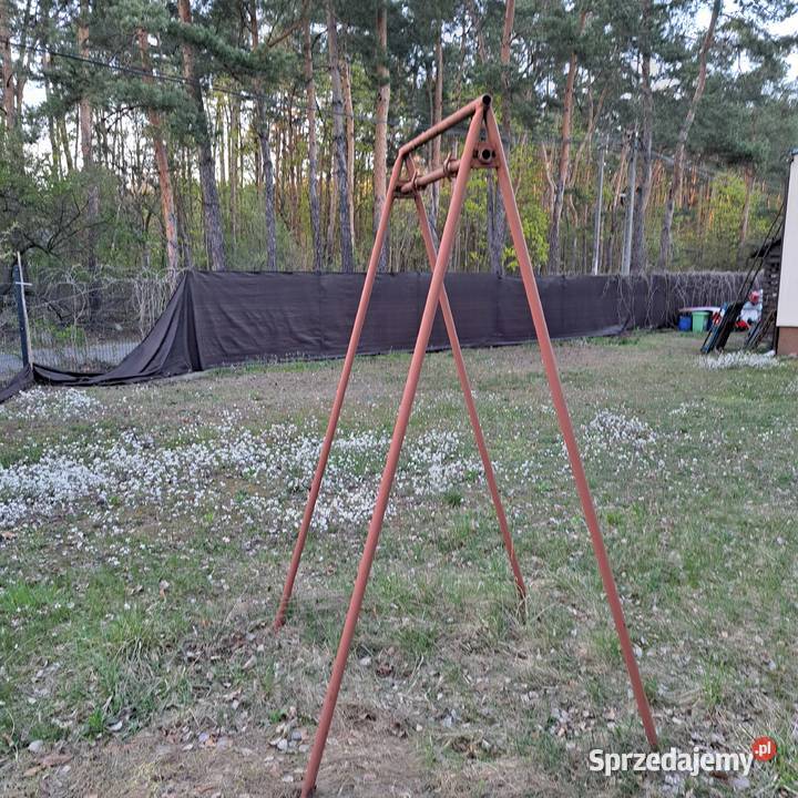 HUŚTAWKA METALOWA ogrodowa na plac zabaw solidna Sport Warszawa